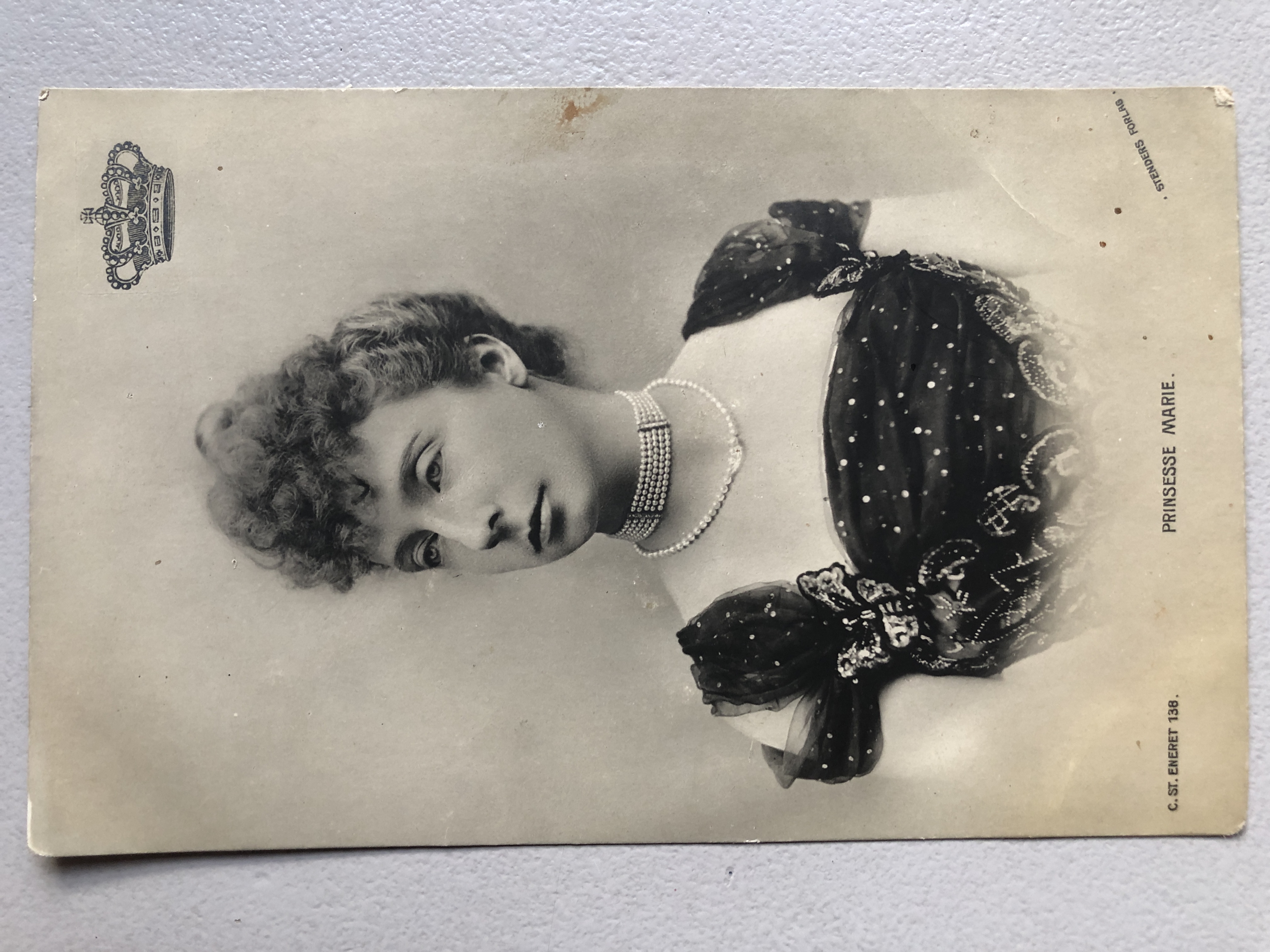 Prinsesse Marie, 138, Stenders forlag, Brevkort