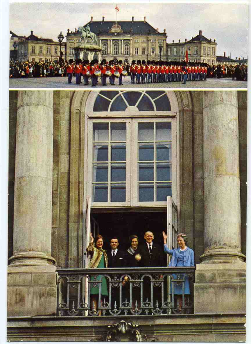 Kongefamilien Amalienborg  T 48 grønlund