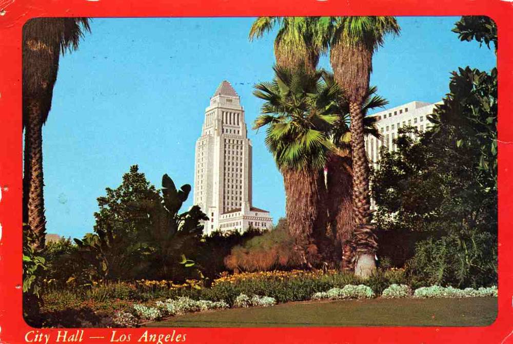 City Hall Los Angeles  st San Fransisco 1982