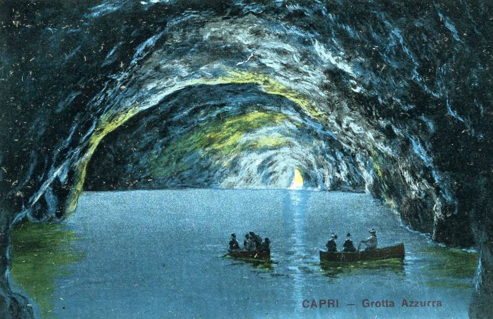 Capri Grotta Azzurra Trampetti 1180