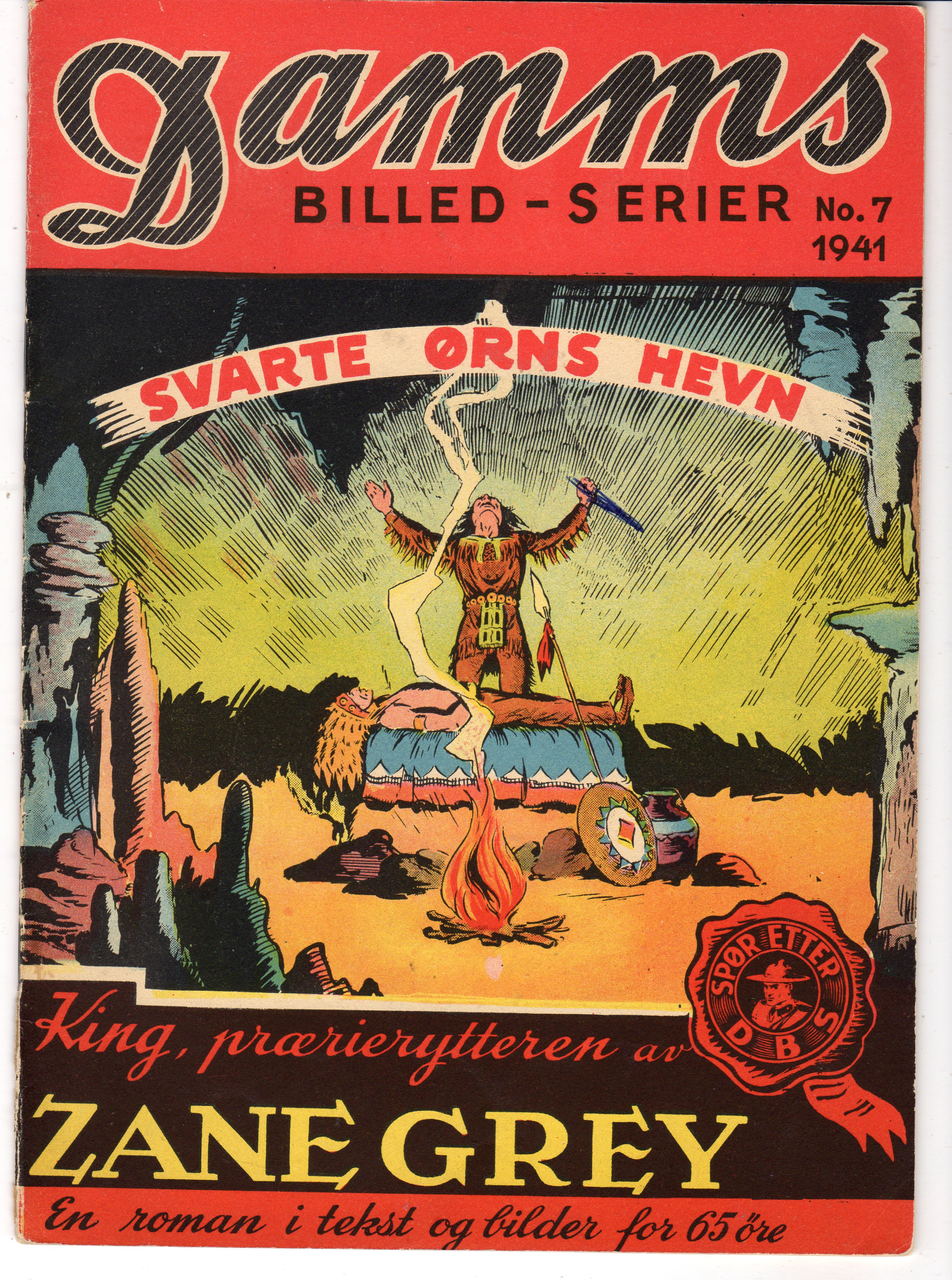 no 7 1941 Svarte ørns hevn good