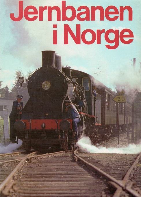 Jernbanen i Norge smussbind T B Hansen m fl Pax 1980 pen