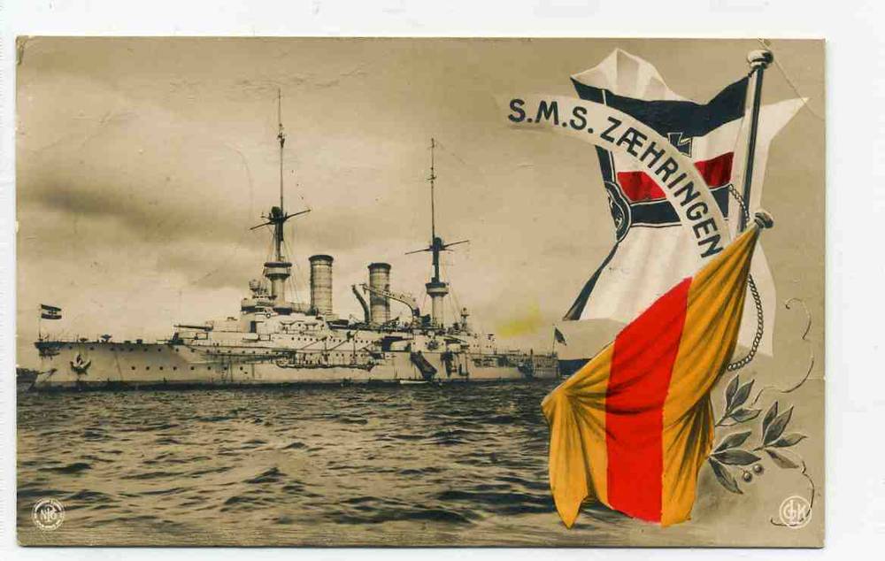SMS Zæhringen  GK Lempe 1908 nr 1241a/6