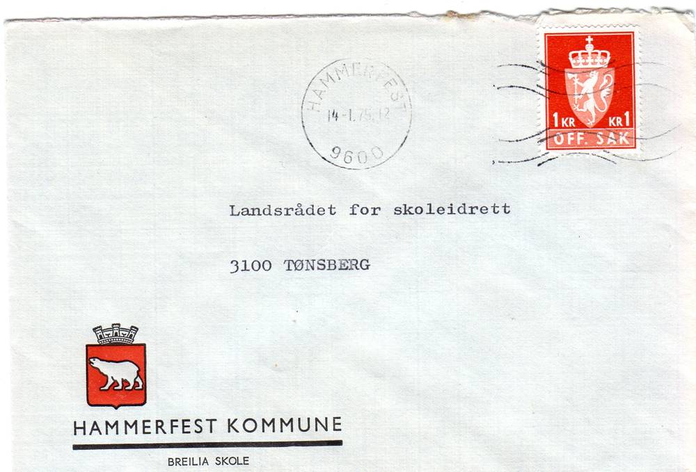 Hammerfest kommune st Hammerfest 1975