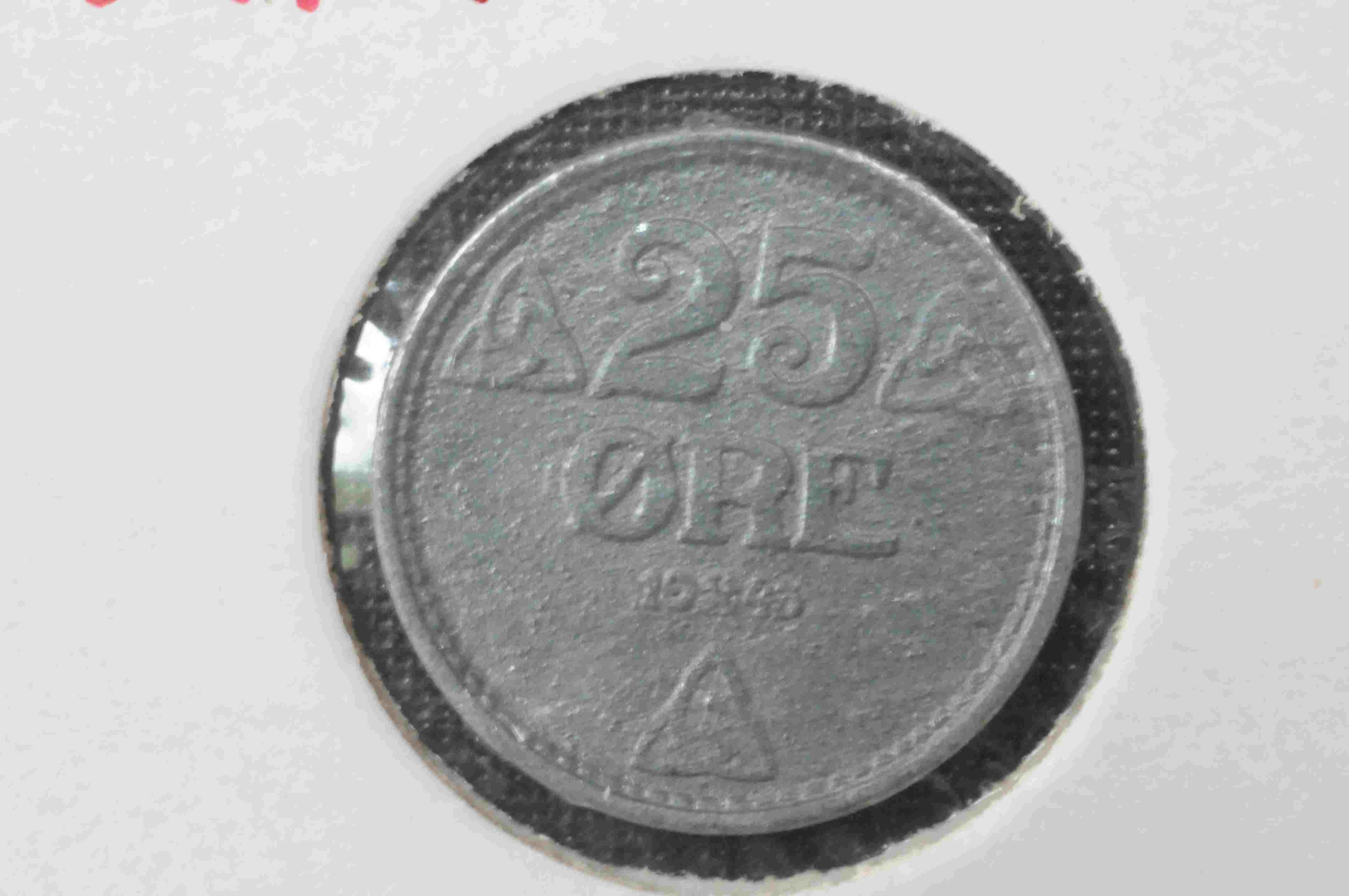25ø Zink 1943Z kv 0 flekk