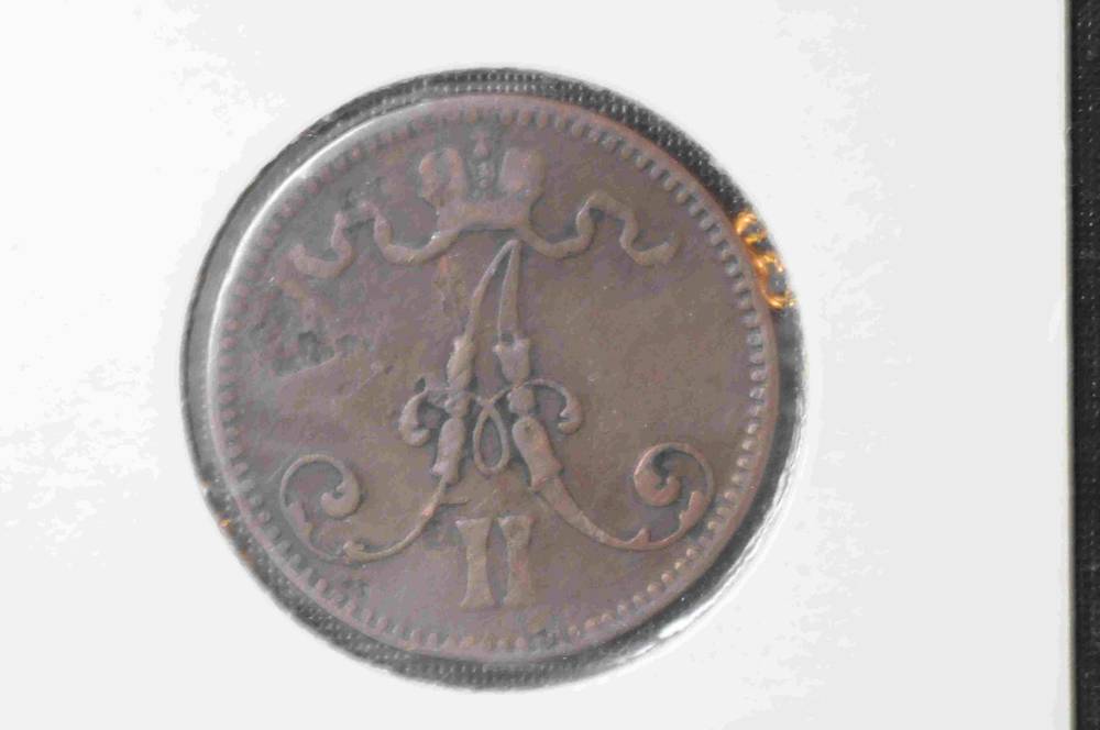 5 pennie 1865 kv1