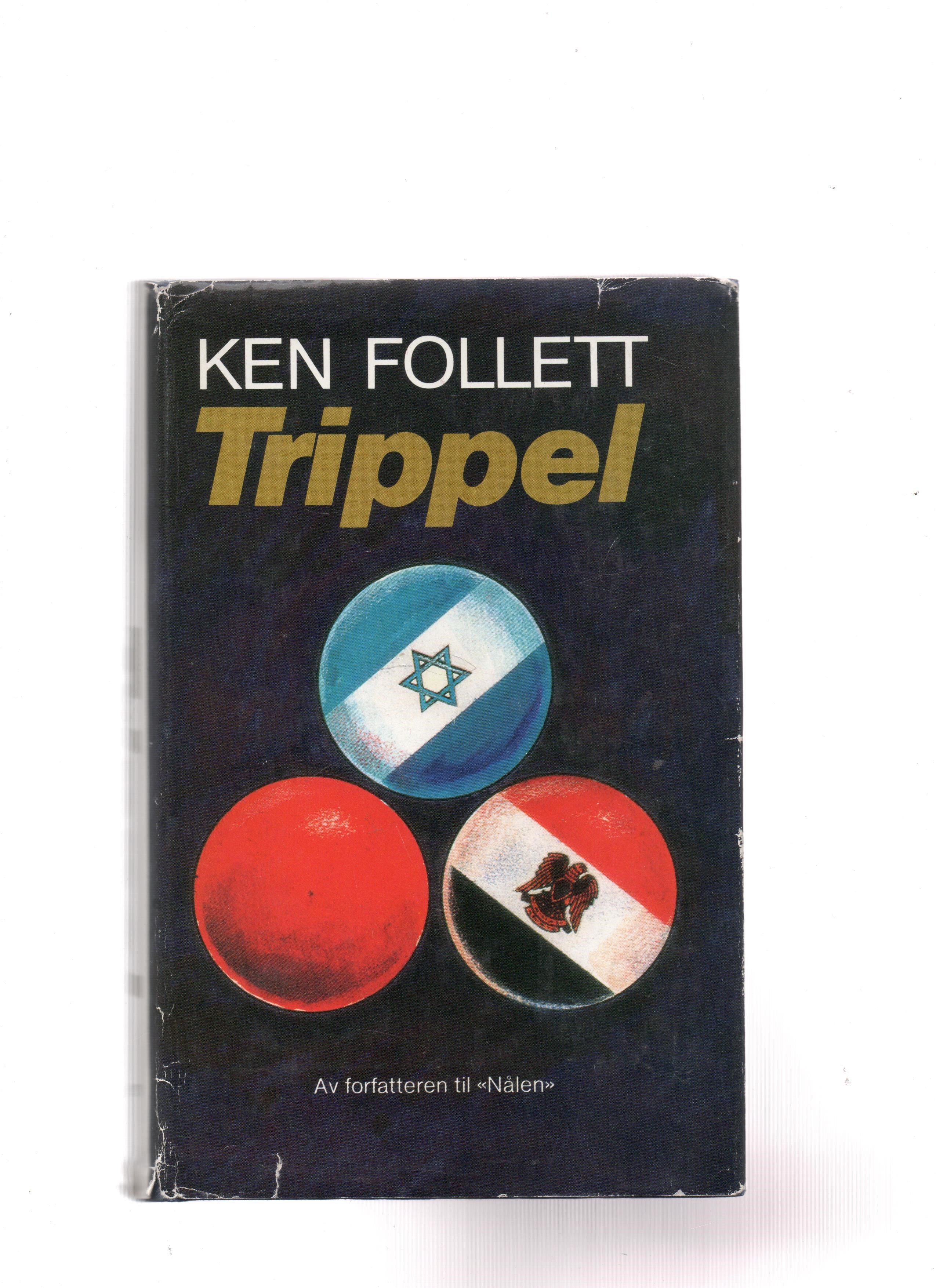 Trippel, Ken Follett, Cappelen 1980 Smussb. (rift) B O2 