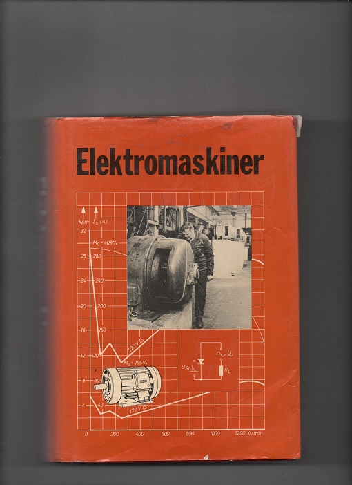 Elektromaskiner, Red. Sivilingeniør Ove Kjølseth, Teknologisk forlag 1971 Smussb. (rift) B O2 