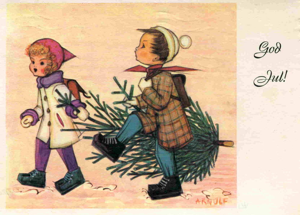 Arnulf Segman serie 2 nr168 Munn og fotm.1964 Volda