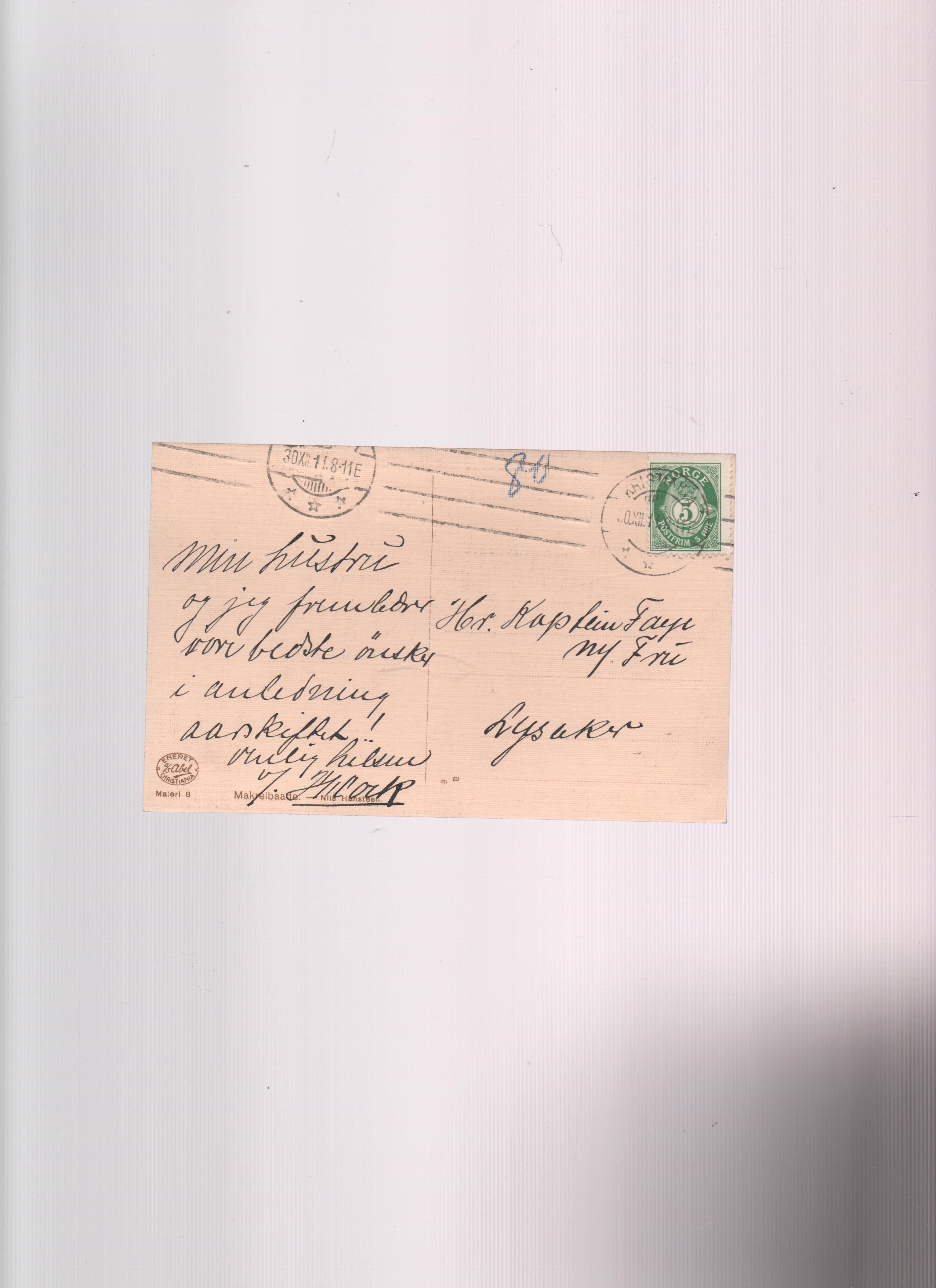 Abel St. 30.12. 1911 