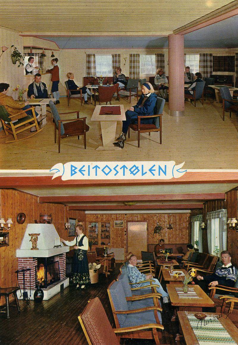 Beitostølen Valdres Fjellkroa og peisestuen N; G 34 10
