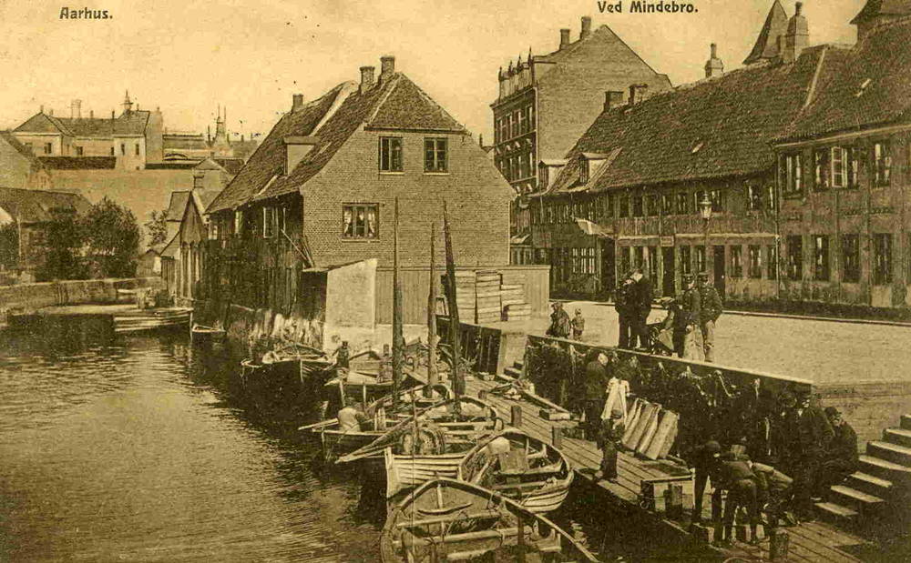 Aarhus Ved Mindebro 1908