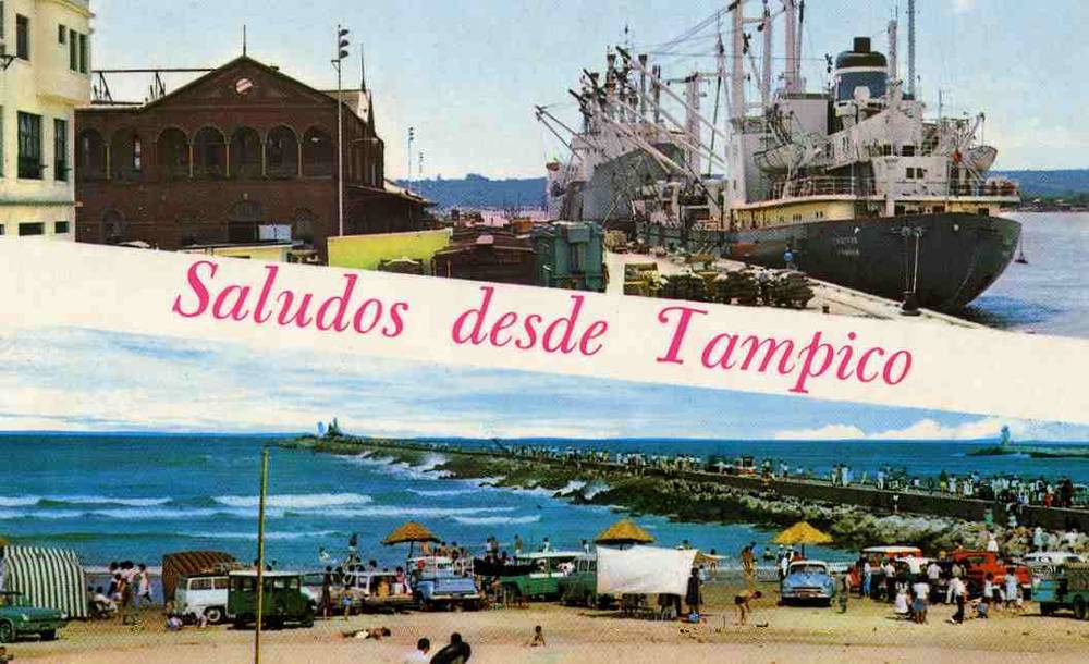 Saludos desde Tampico The docks Miramar beach Malecon