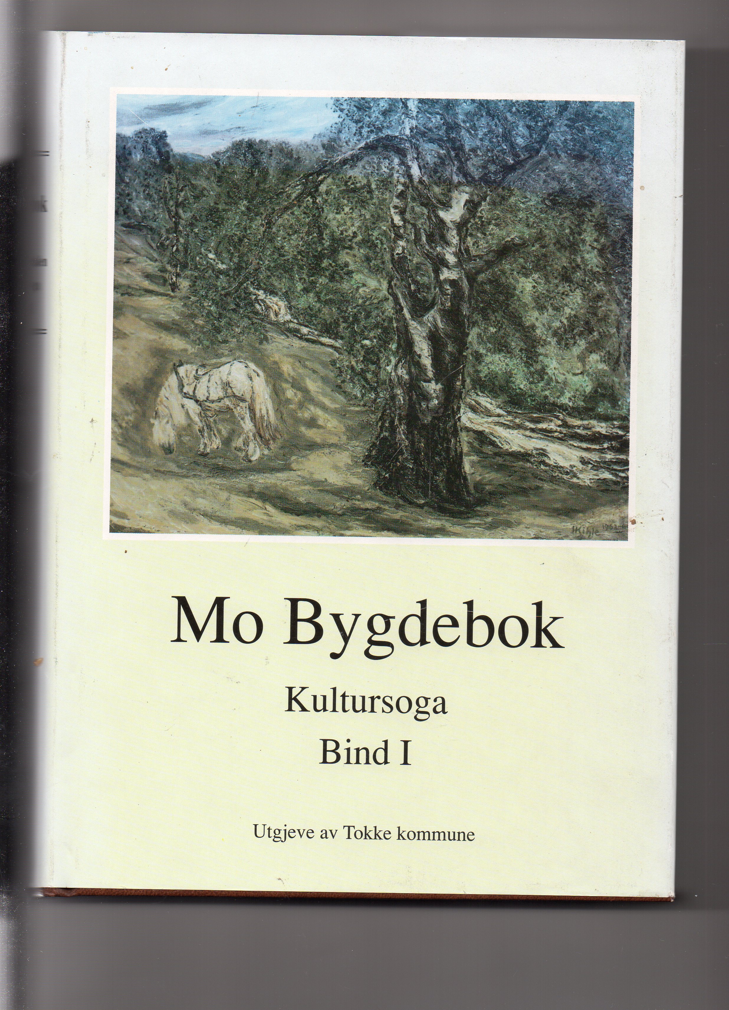 Mo bygdebok Kultursoga Bind 1-2 Olav Grimdalen smussbind pen Tokke 1996