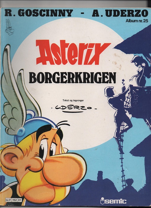 Asterix - Borgerkrigen, Goscinny & Uderzo, Semic 1980 P B O