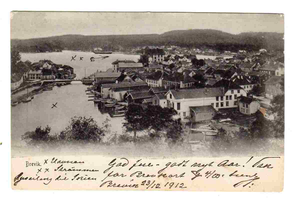Brevik st Brevik-Kristiansand 1912