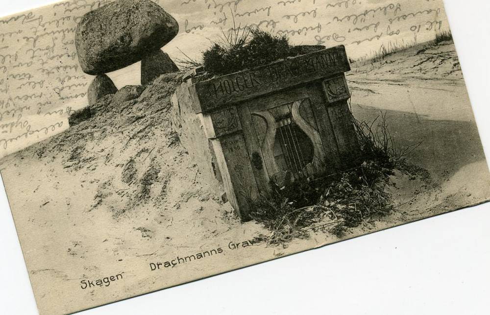 Drachmanns grav Skagen Knudstrup st Skagen 1916