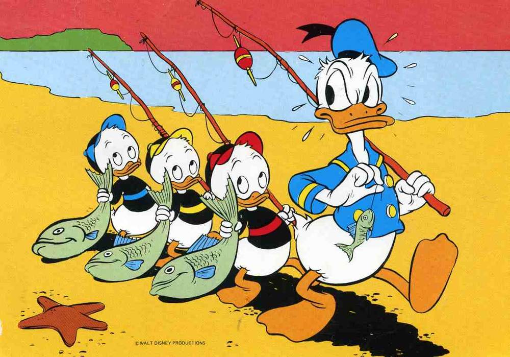 Motiv Donald Duck nr 2 1952