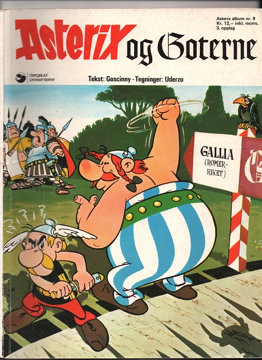 Asterix og Goterne, Goscinny & Uderzo, Hjemmet 1975 P M O