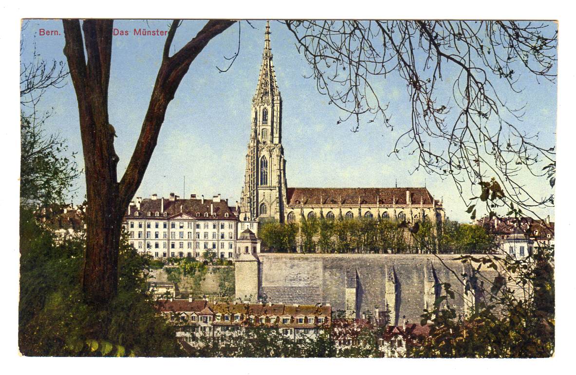 Bern Das Munster Katedralen FS