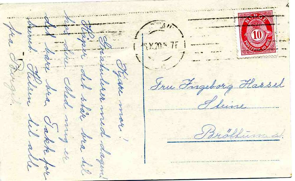 Ekebergbanen med sjømannsskolen K Johansen no 256  st 1907?