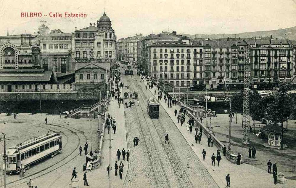 Bilbao Calle station  st 1917