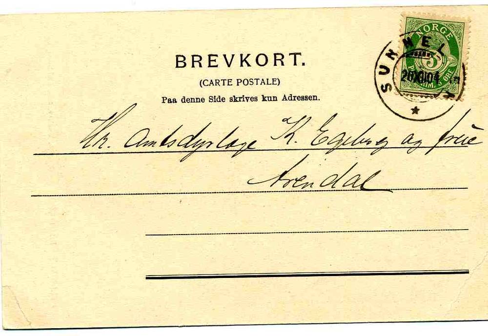 Hellesylt Søndmør kirkhorn no73 st Sunnelven 1904