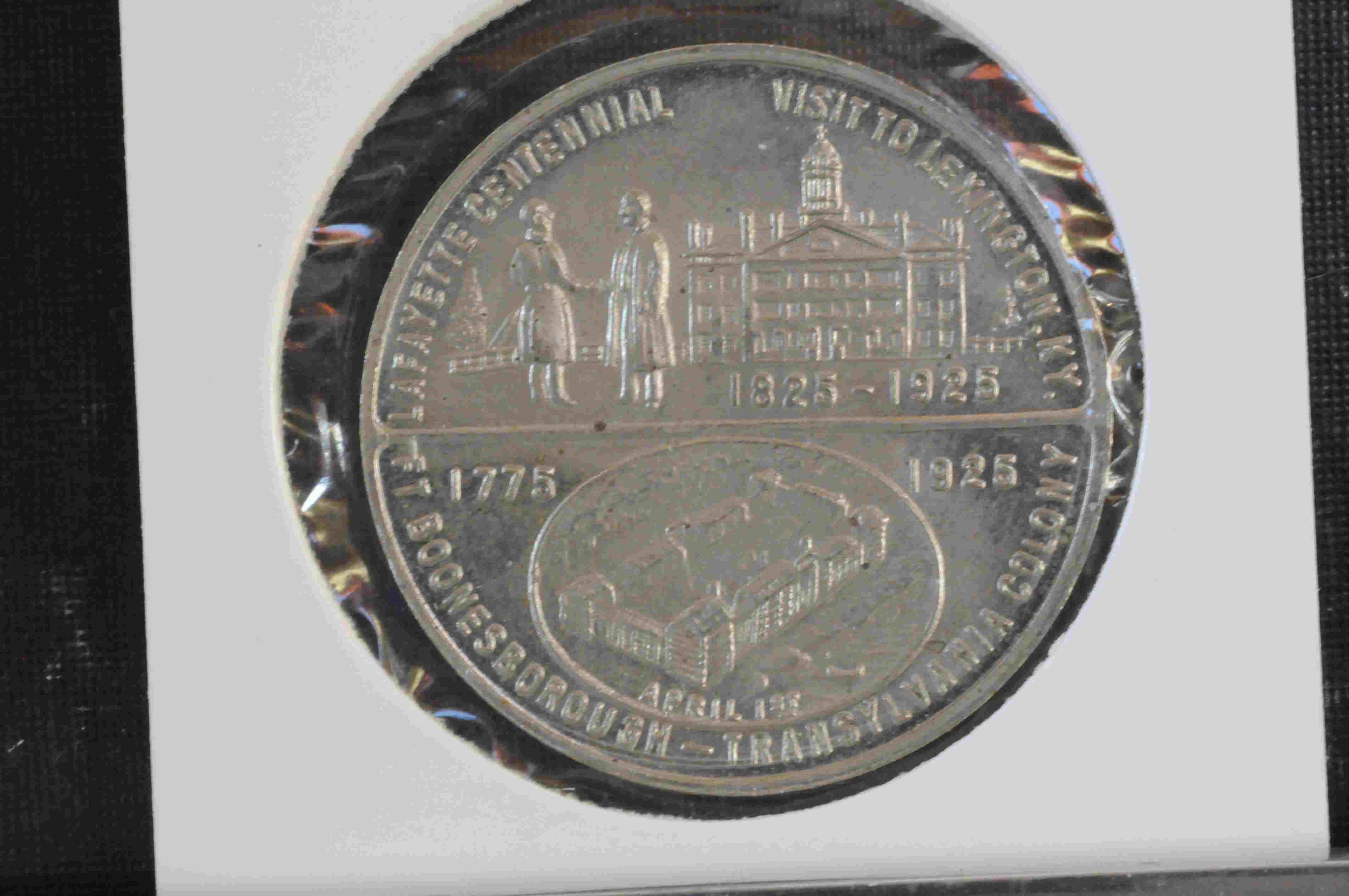 USA medalje Kolonijub 1775-1925 Tinn? kv01