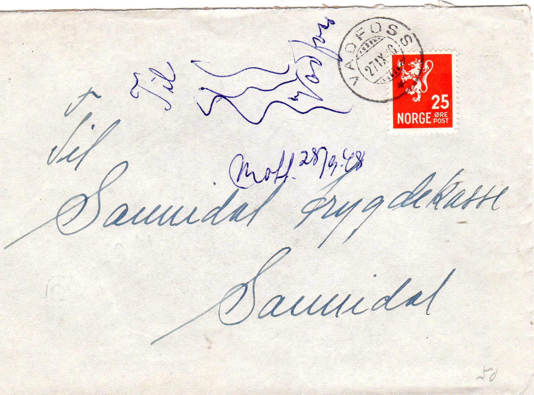 St Vadfoss 1918
