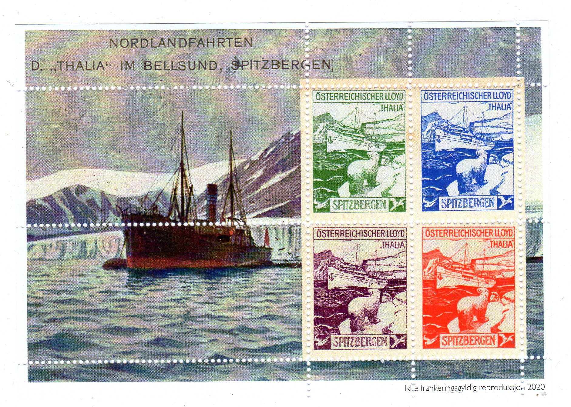 Nordlandsfahrten Thalia im Bellsund Spitzbergen rep 2020