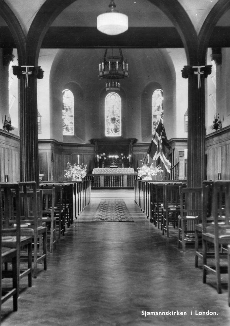 Sjømannskirken i London Mittet