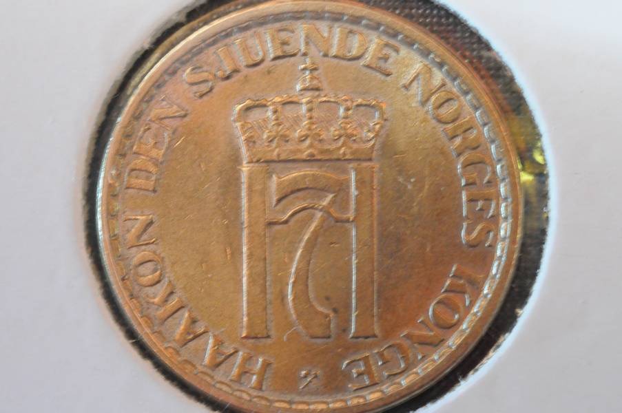 1 kr 1957 kv01/0 Nor