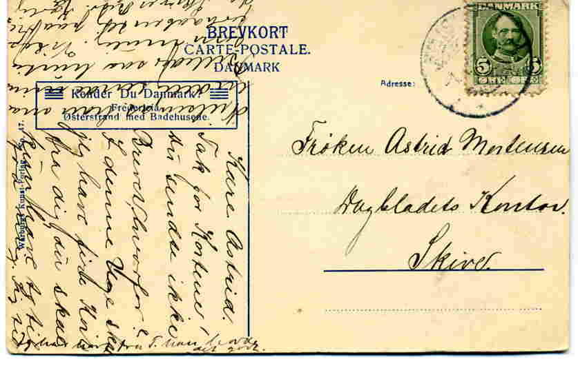 Østerstrand med badehusene