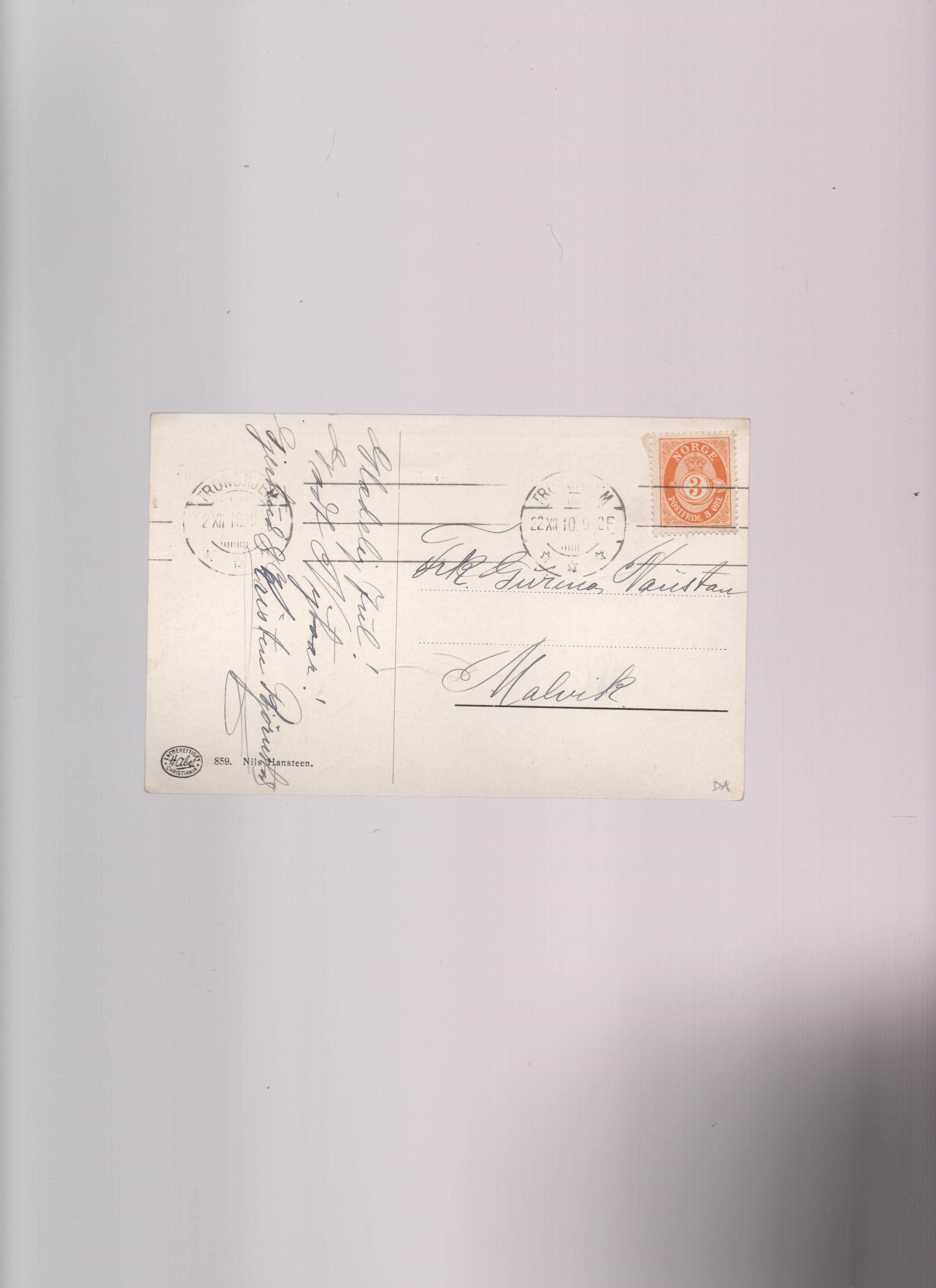 Abel 859 St. 22.12. 1910 