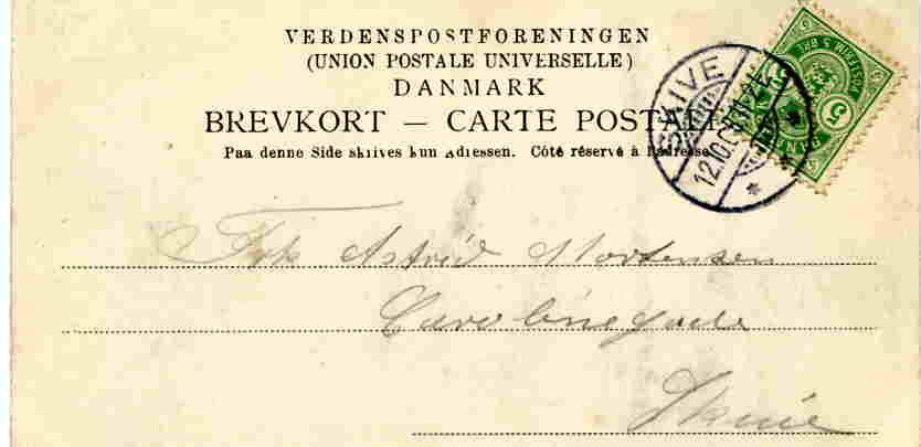 Fredriksborg slot set fra Kongens have F Hertz 1906