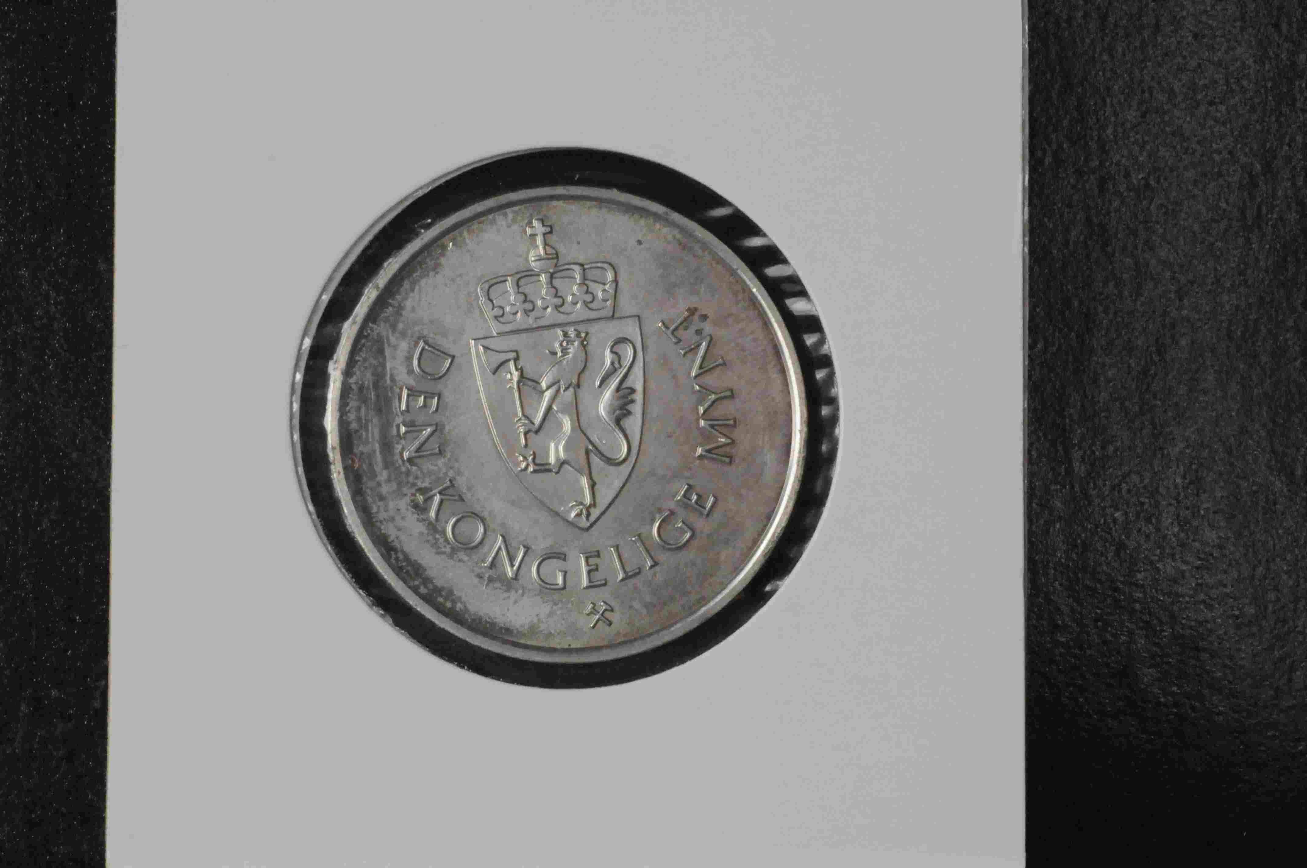 Firmagavemessen Kongelig mynt 1991 kv01
