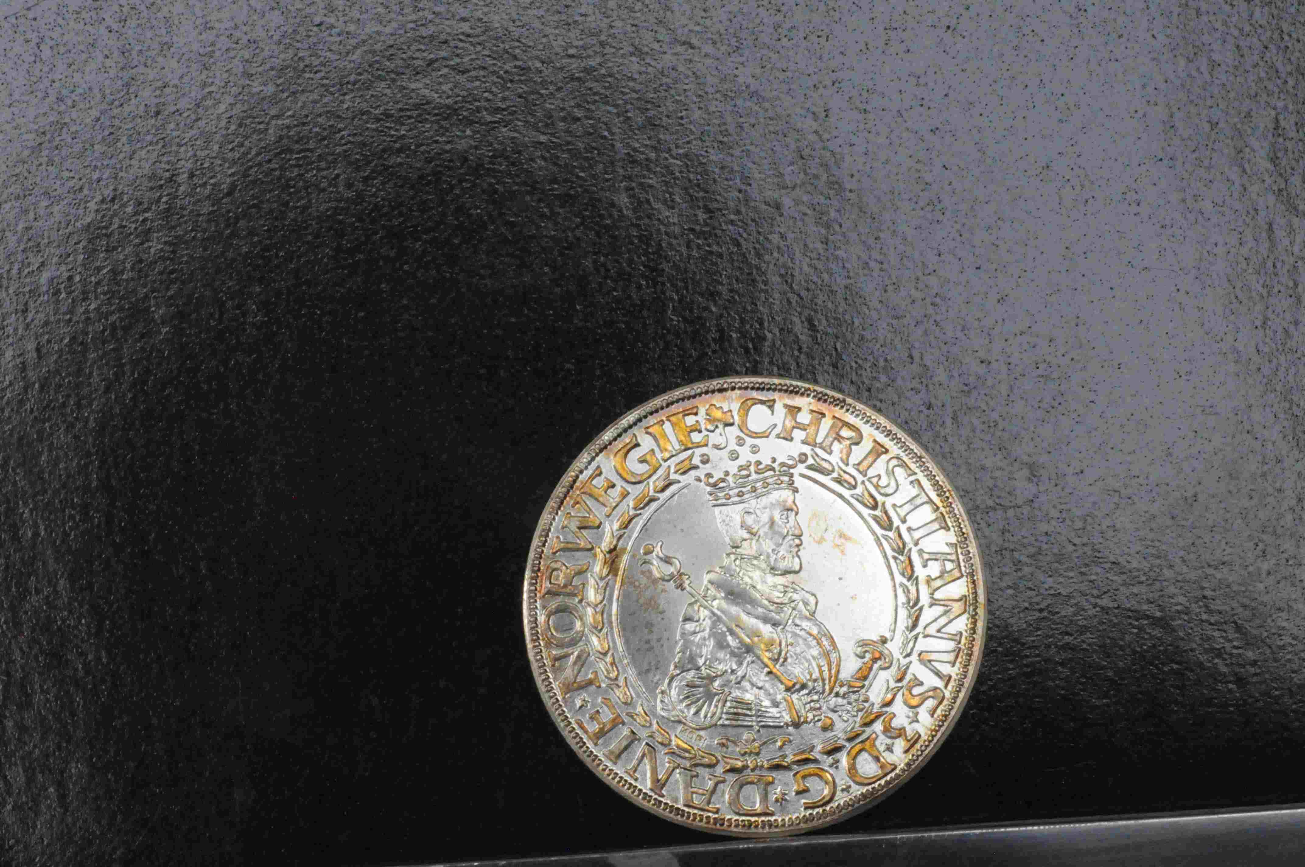 Kopi Gimsøydaleren Grenland myntklubb 1974-1989 28.7g 925Ag 500 eks i rød eske