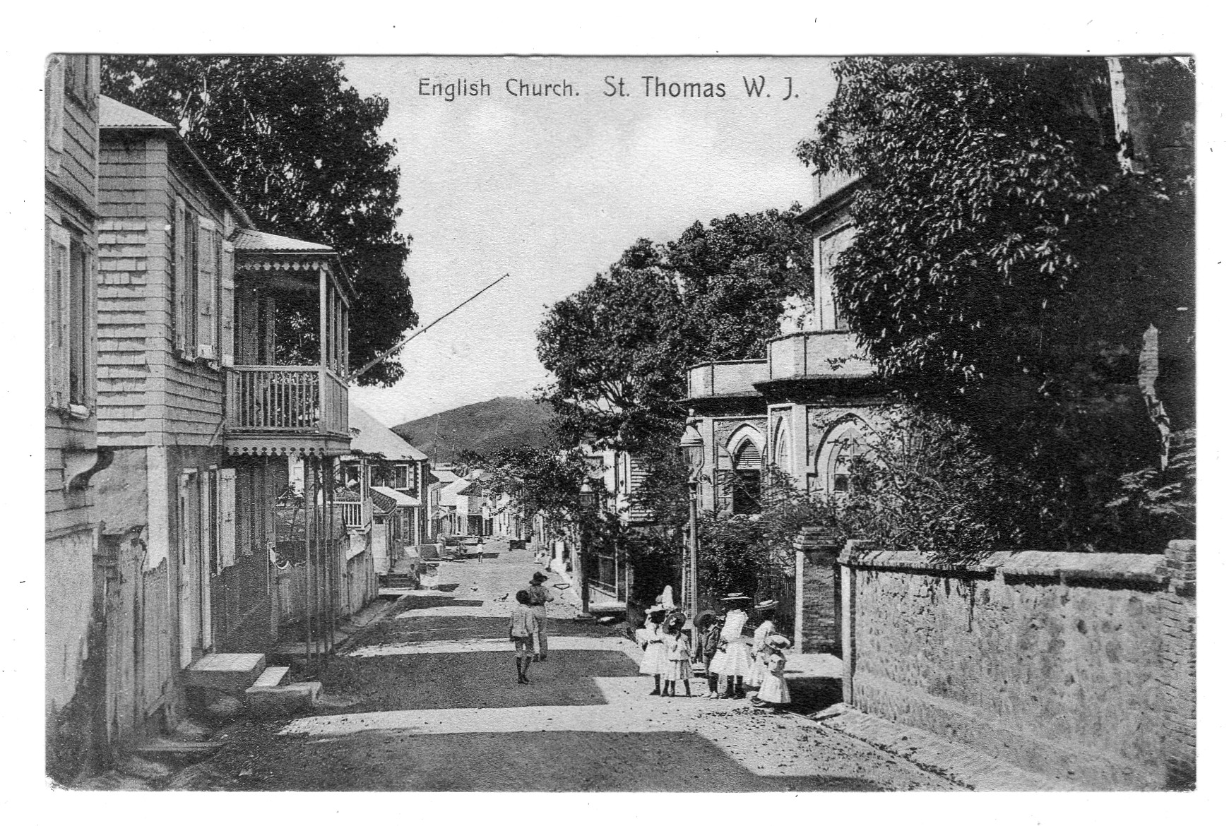 English church st Culebra 1907