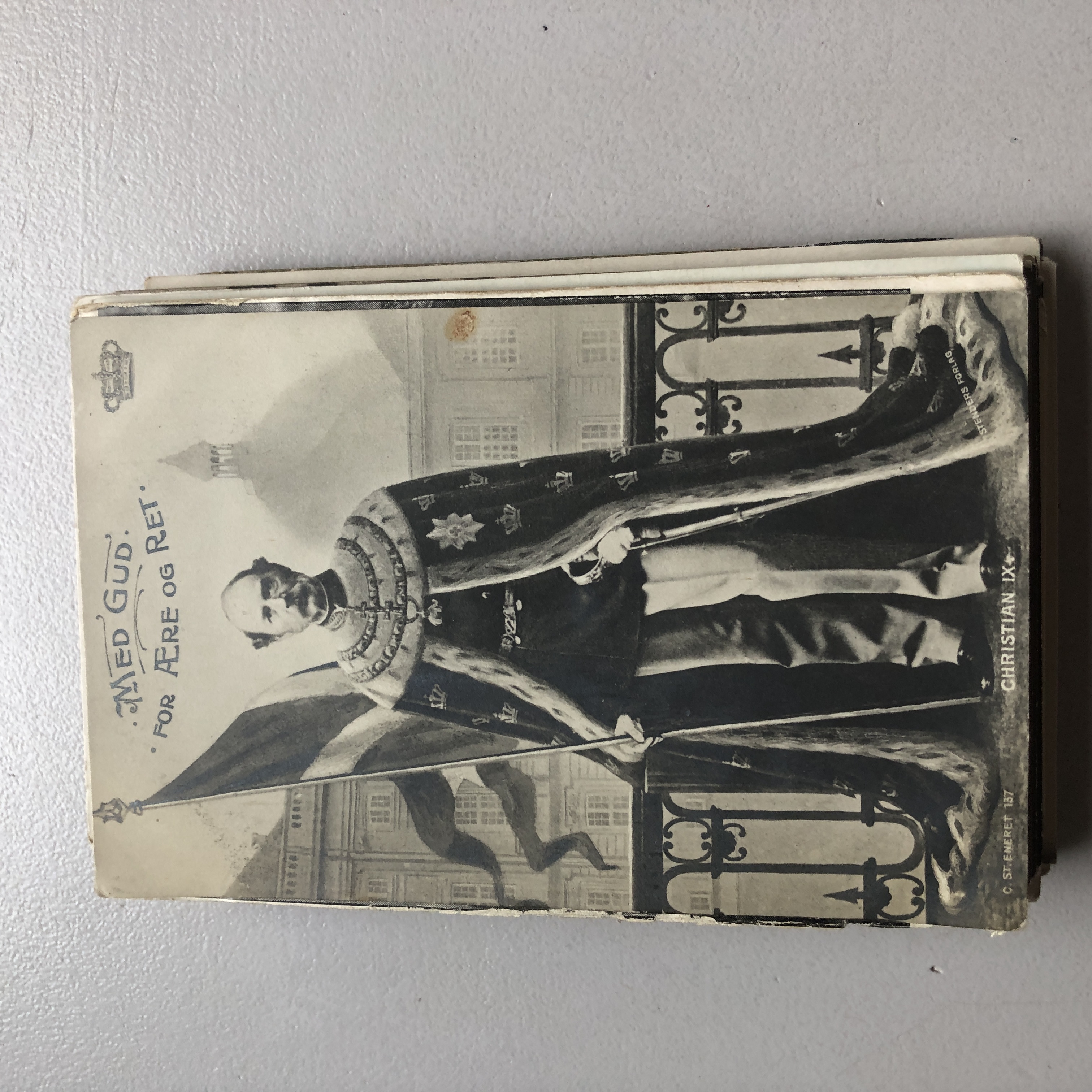 Christian IX, nr 137, Stenders forlag, brevkort