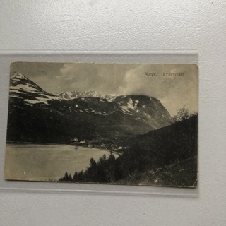 Lyngseidet, Norge, nr 96 Küenholdts Kunstforlag, 1908