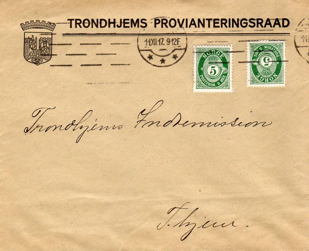 Trondhjems provianeringsråd  st Trondhjem? 1917