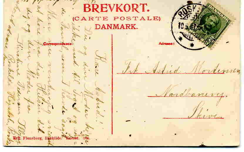 Roskilde domkirke E Flensborg 1907