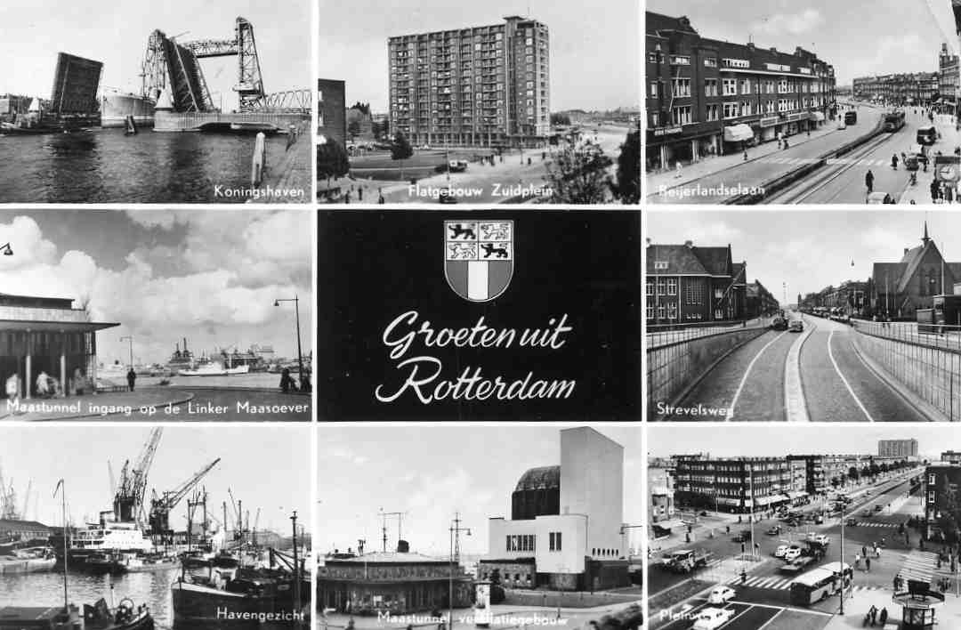 Groeten mit Rotterdam st 1955 G 39