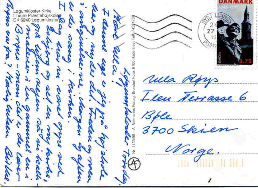 Løgum klosterkirke m presteskolen Niemann 2000