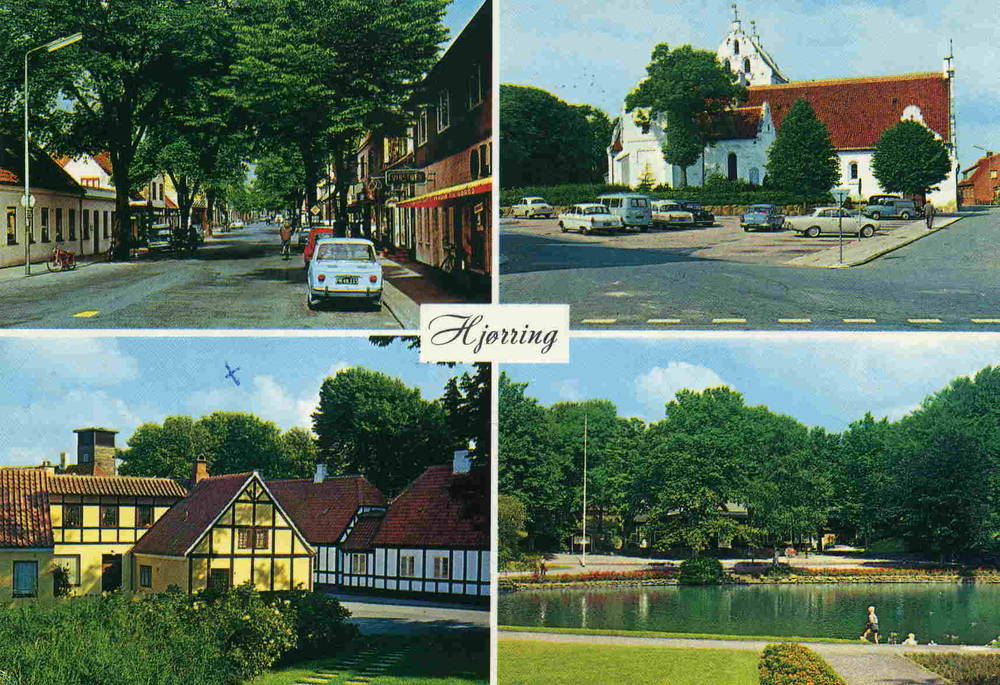 Hjørring Østergade 1972 Stender