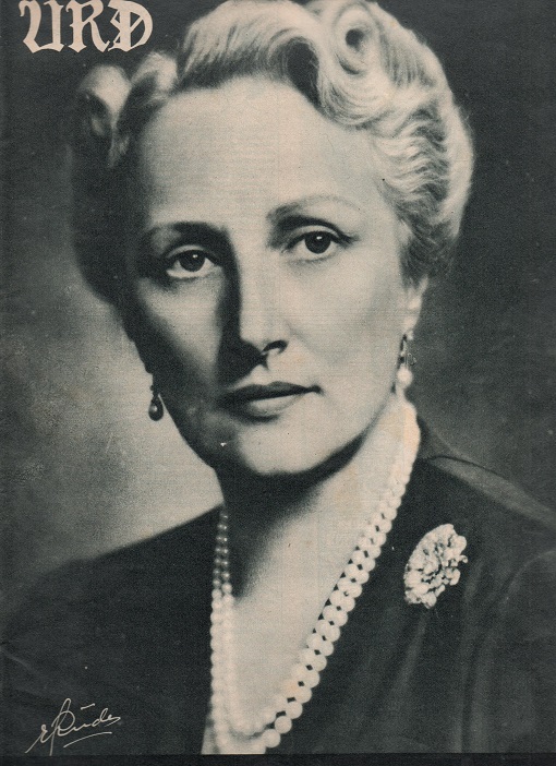 Urd Kronprinsesse Märtha 1. mai 1954 O