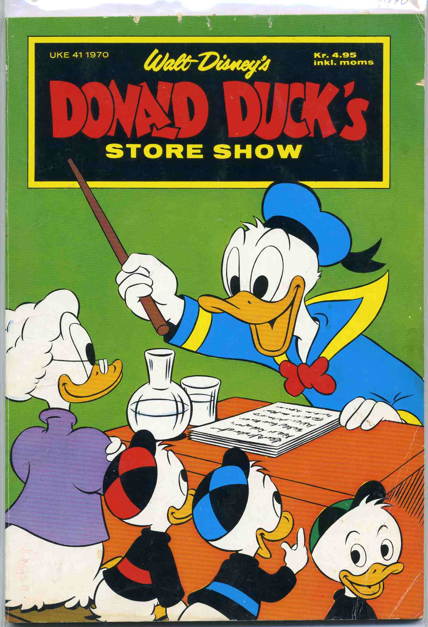 Donald Store show 1970 1 utg fn/vf