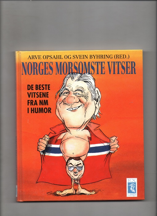 Norges morsomste vitser, Arve Opsahl & Svein Byhring, Ex Libris 1992 Pen N