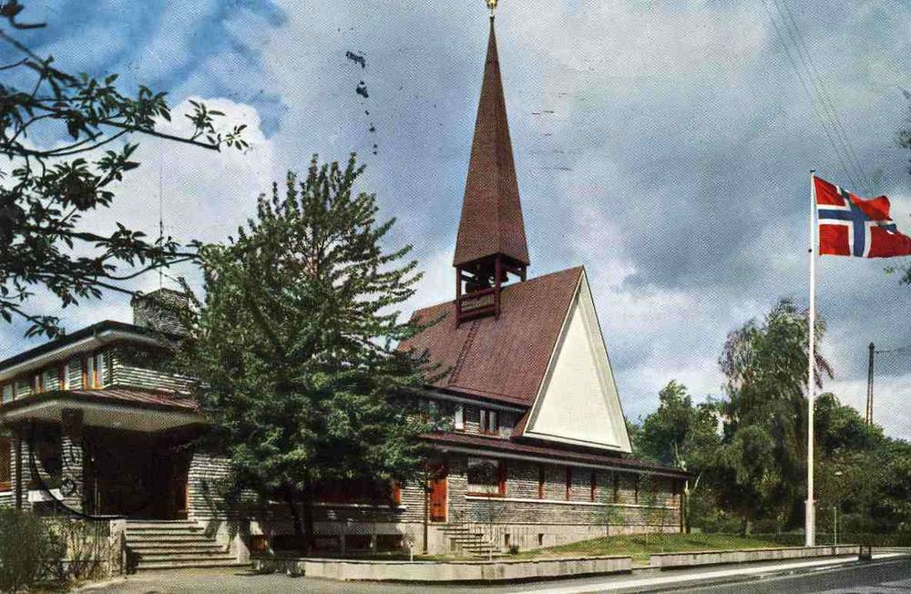 Kong Haakons kirke Kbh st Kbh 1960