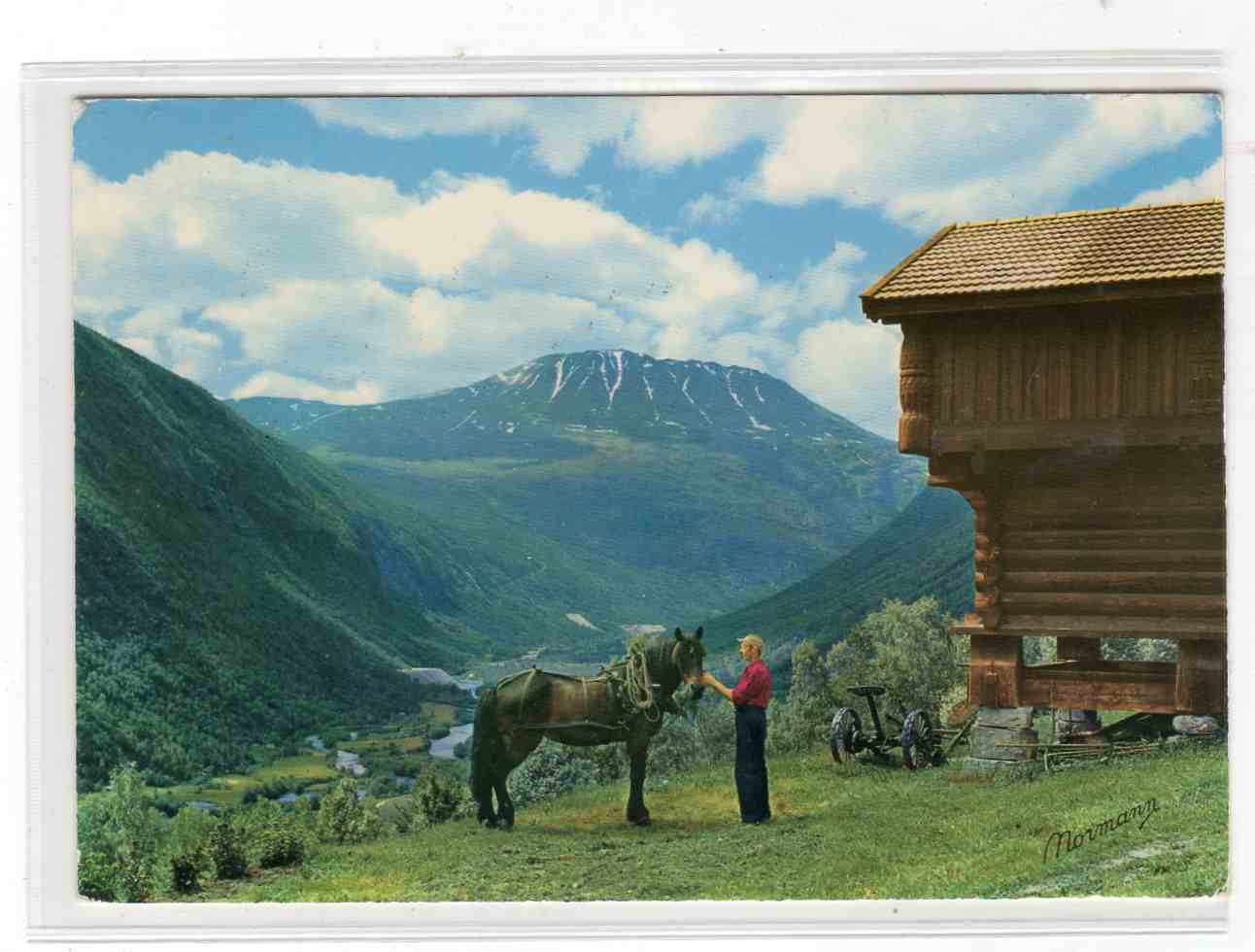 Gaustatoppen No; H 14 18 st Rjukan 1970